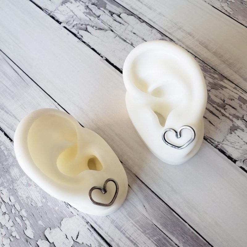 Aros de corazon wire