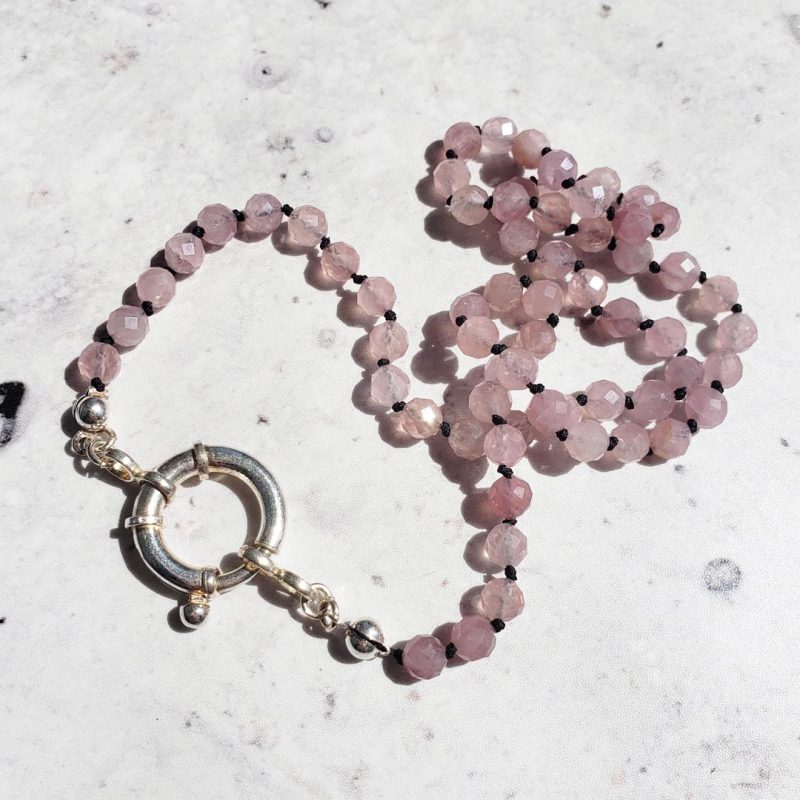 Collar hilado corto con piedras - Imagen 15