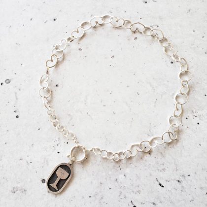 Cadena Polaris plateada