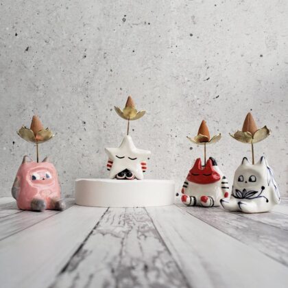 Mini escultura - Portaincienso