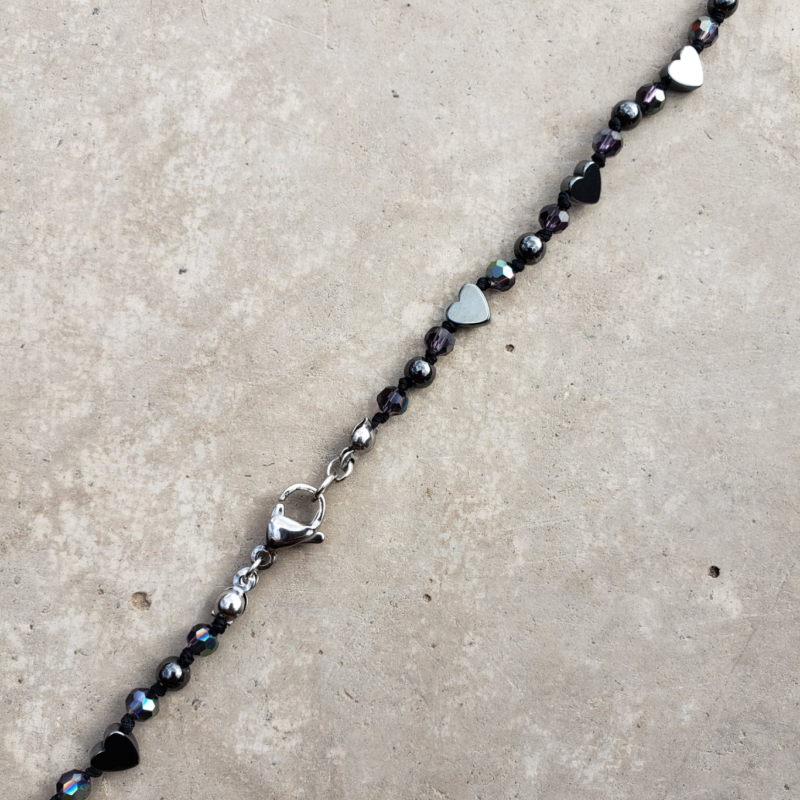 Collar hilado largo con piedras - Imagen 15